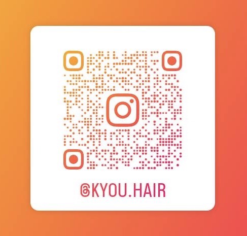 Kyou hair Instagram @KYOU.HAIR のQRコード